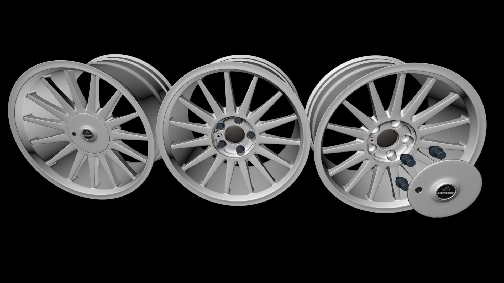 Carlsson Wheel 1-15 Version 1 3D model_14