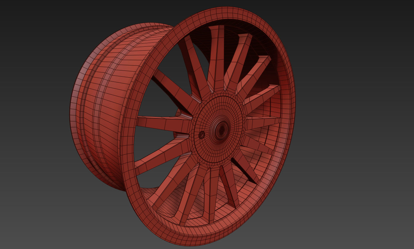 Carlsson Wheel 1-15 Version 1 3D model_17