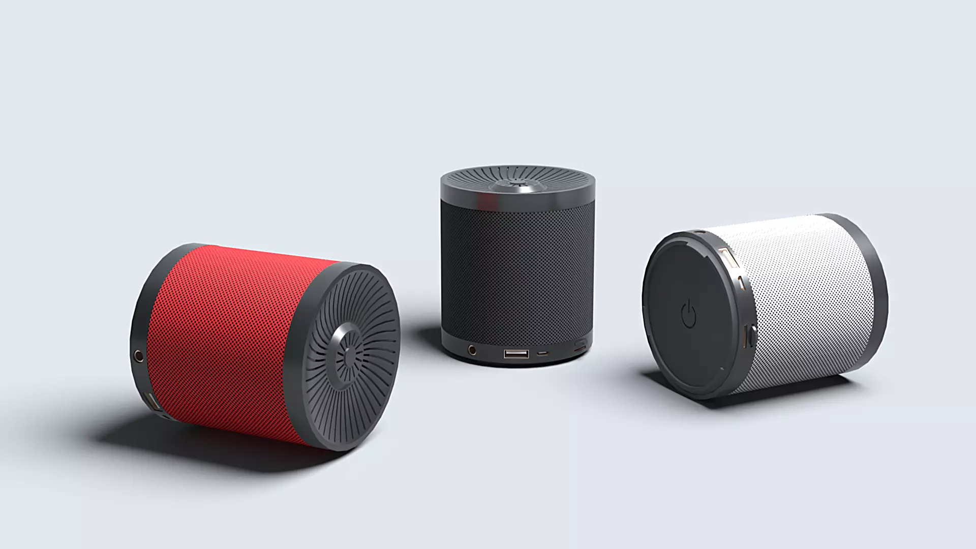 Mini Speaker 3D model_0