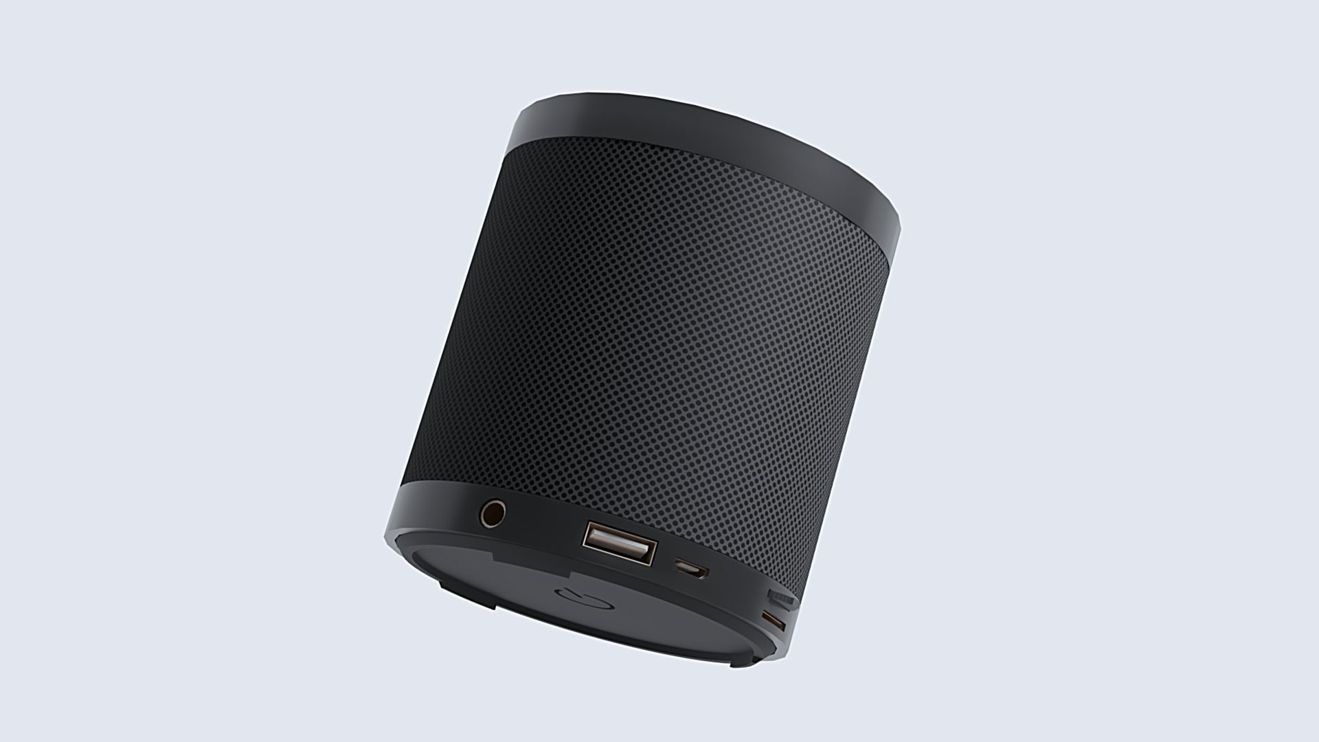Mini Speaker 3D model_1