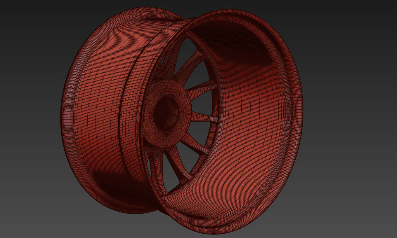 Carlsson Wheel 1-15 Version 2 3D model_32