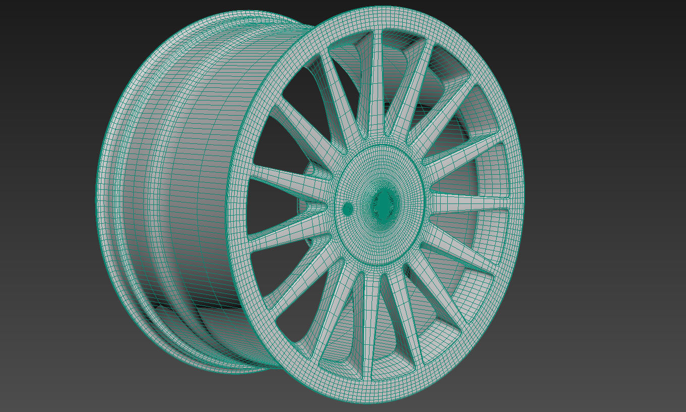 Carlsson Wheel 1-15 Version 2 3D model_19