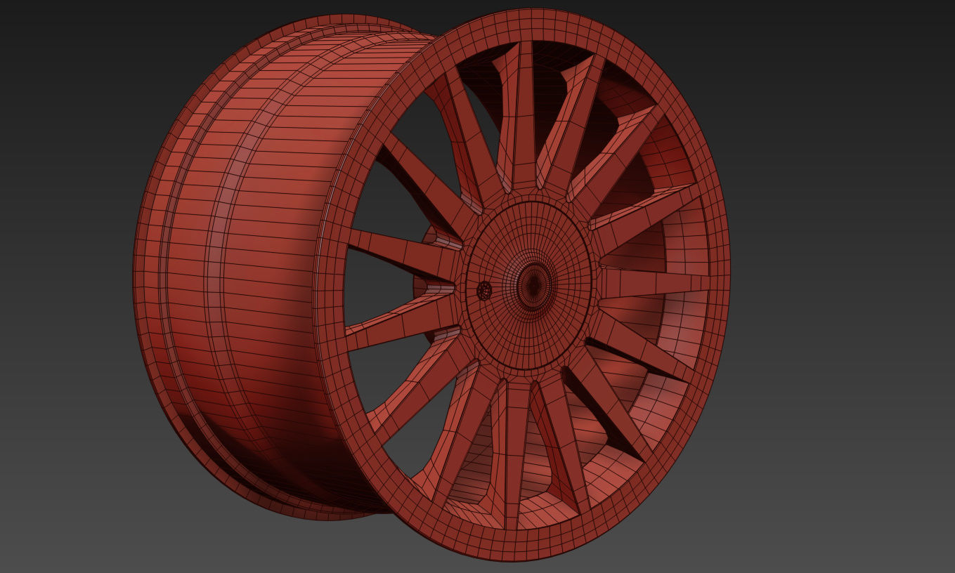 Carlsson Wheel 1-15 Version 2 3D model_17