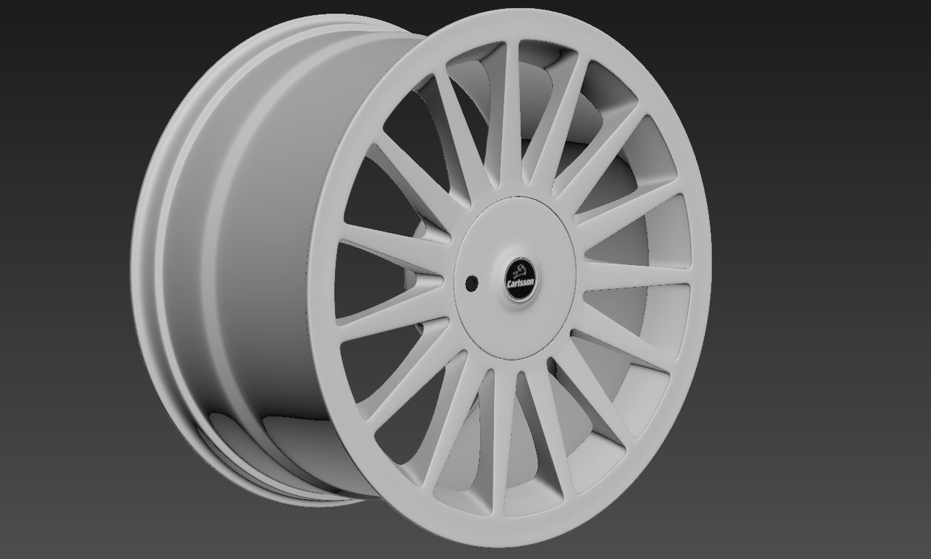Carlsson Wheel 1-15 Version 2 3D model_21
