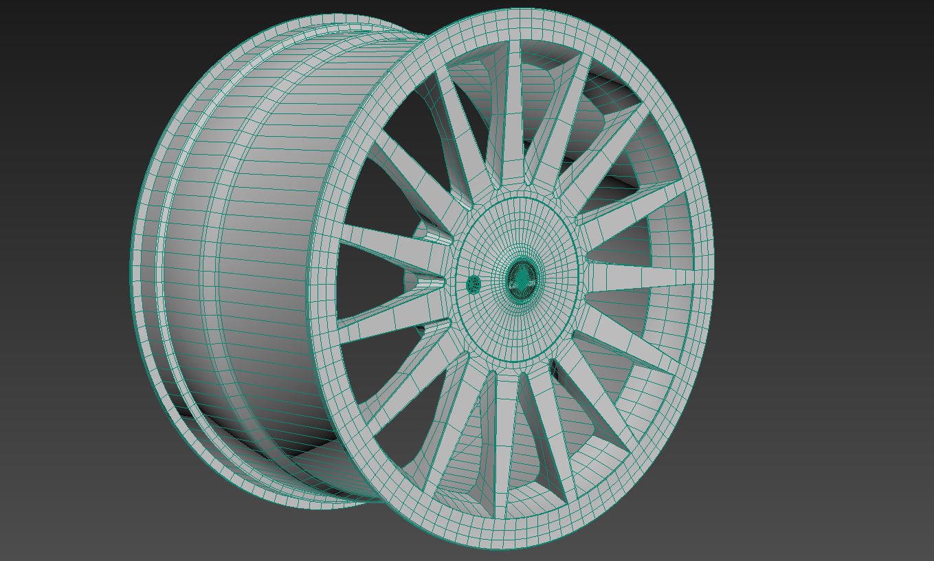 Carlsson Wheel 1-15 Version 2 3D model_16