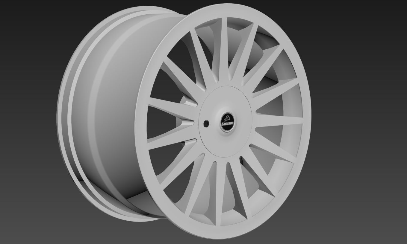 Carlsson Wheel 1-15 Version 2 3D model_15