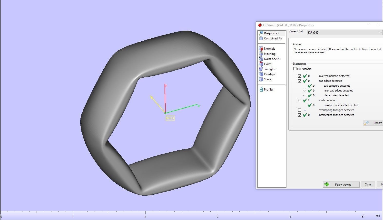 Hexagonal Ring 3D print model_21