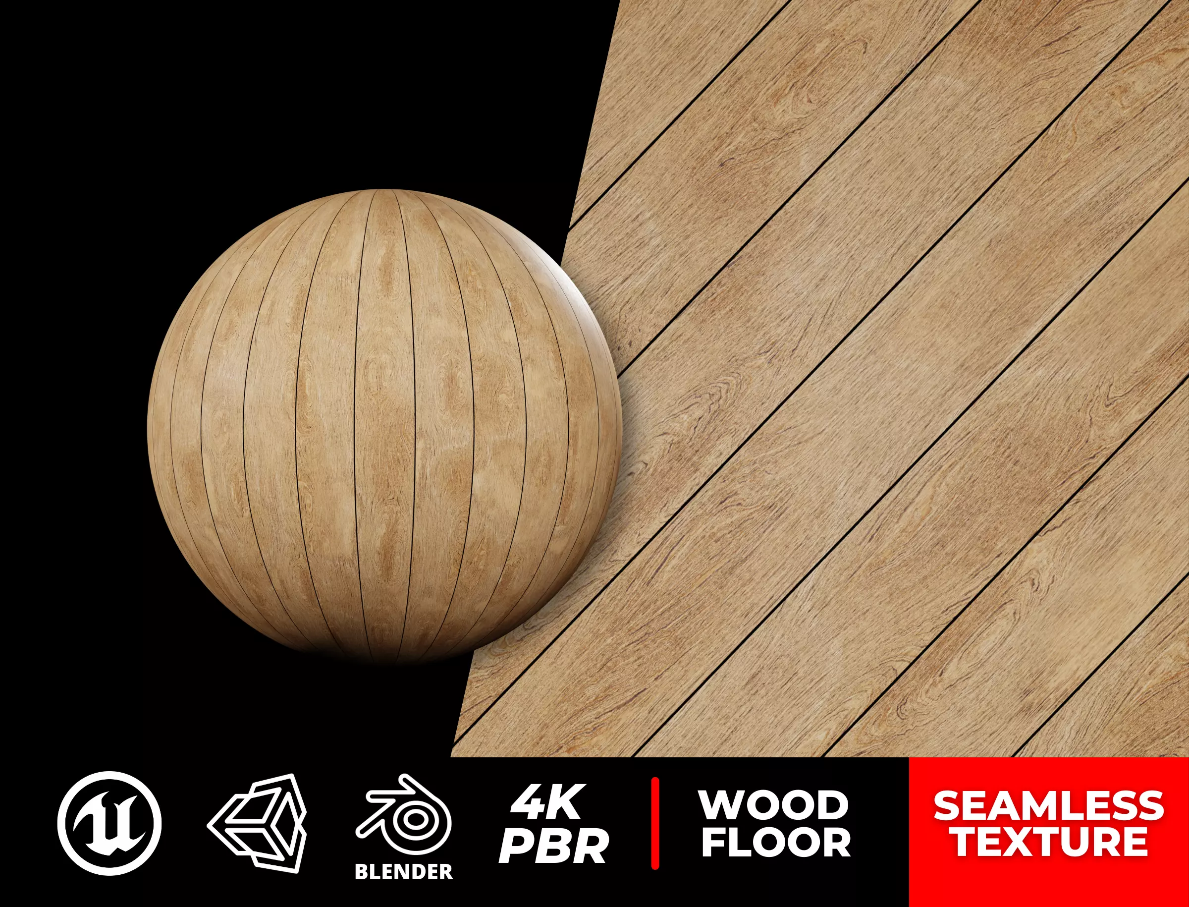 PBR Wood Texture Seamless 4K Photorealistic 13 - Archviz - Games Texture_0