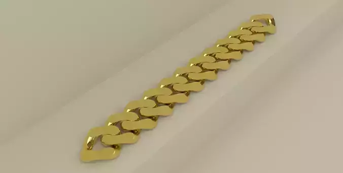 Cuban chain link  3D print model