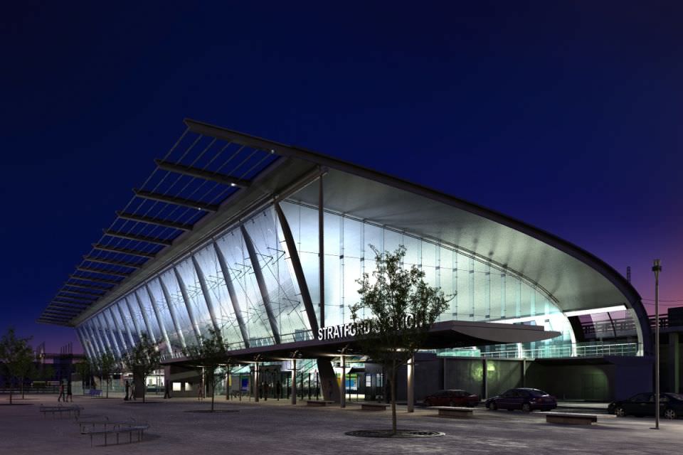 Photorealistic Commercial Building Collection 3D model_9