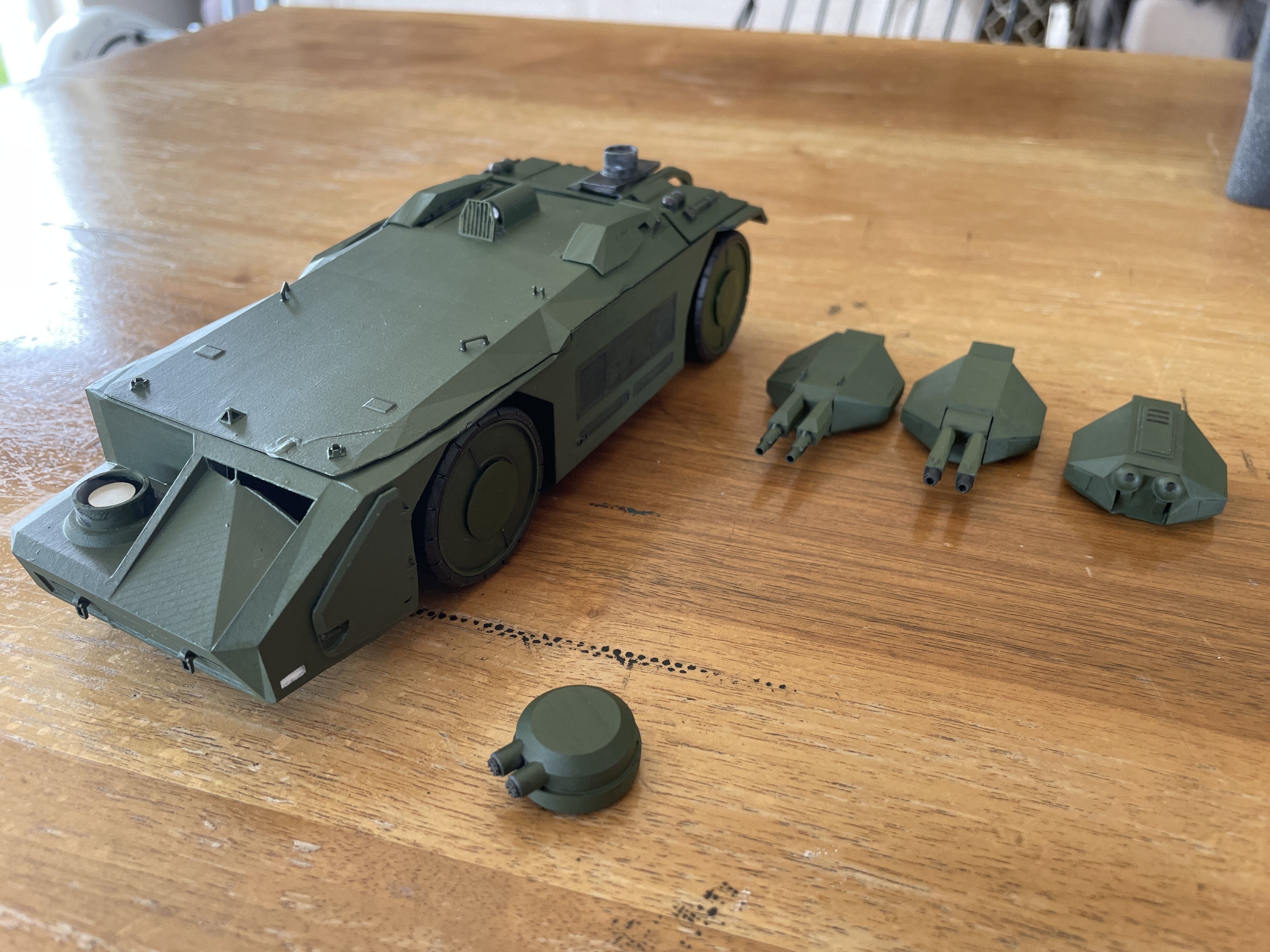 M577 APC USCM Armored Personnel Carrier 3D print model_18