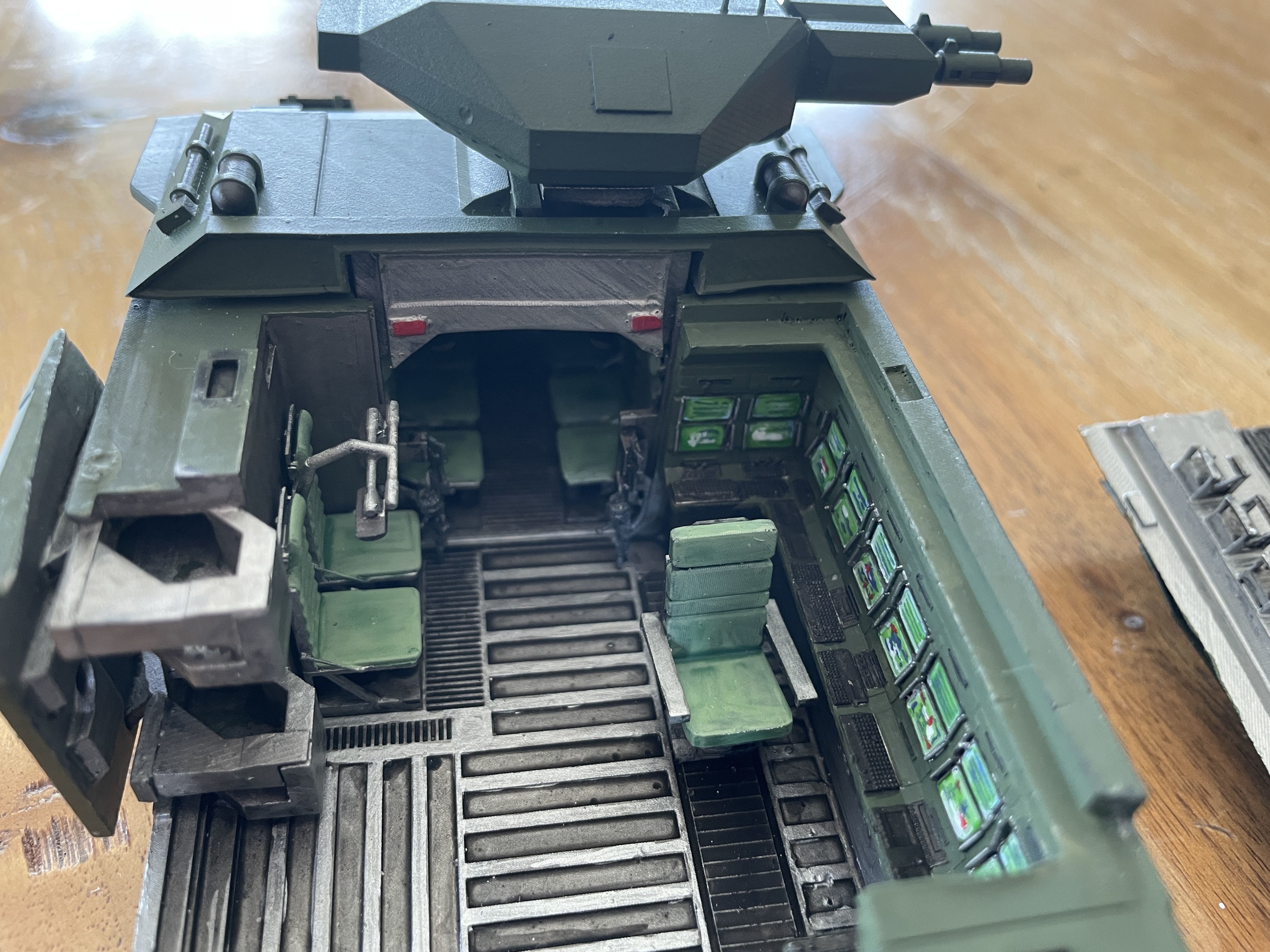 M577 APC USCM Armored Personnel Carrier 3D print model_17