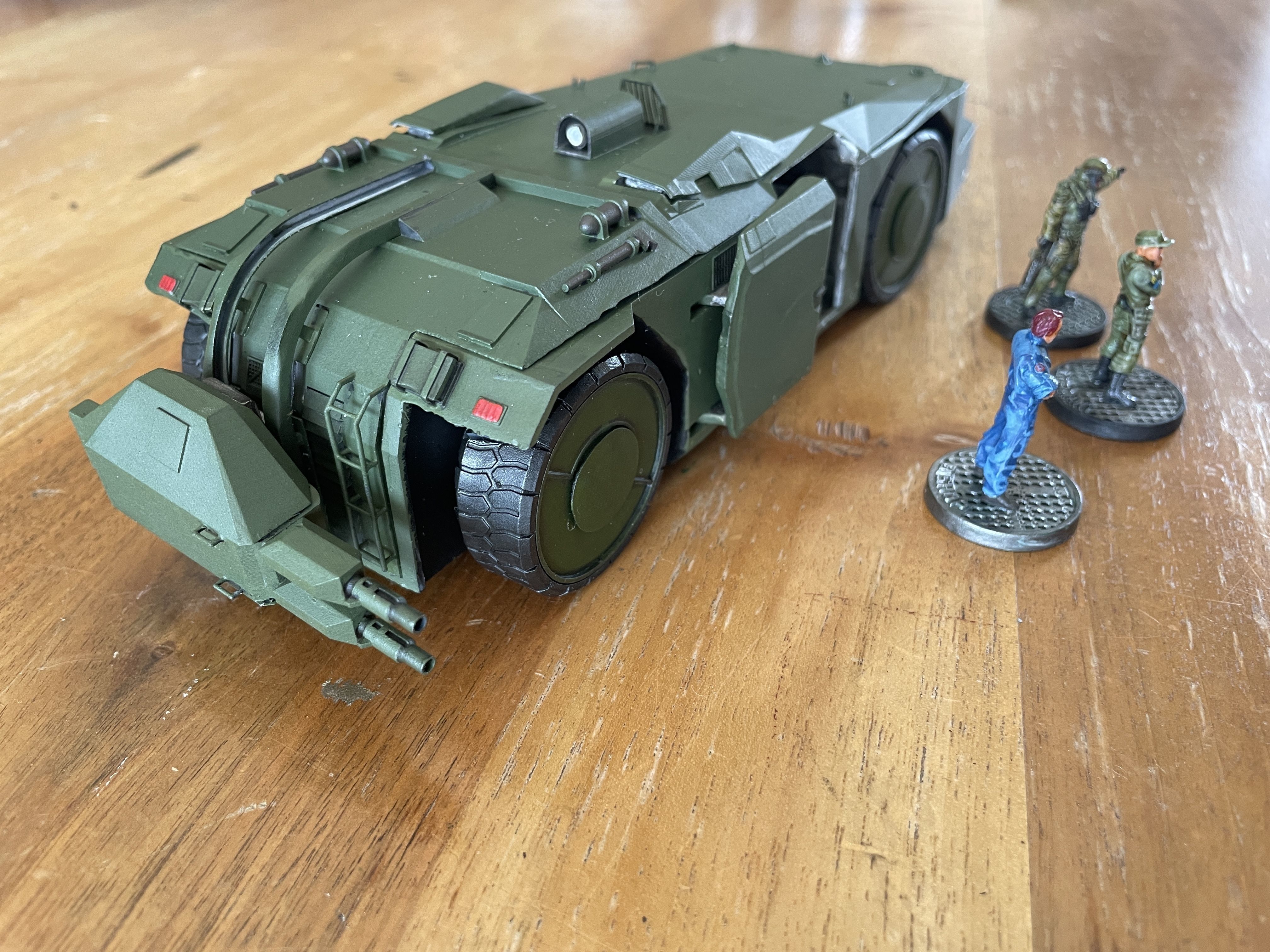 M577 APC USCM Armored Personnel Carrier 3D print model_13