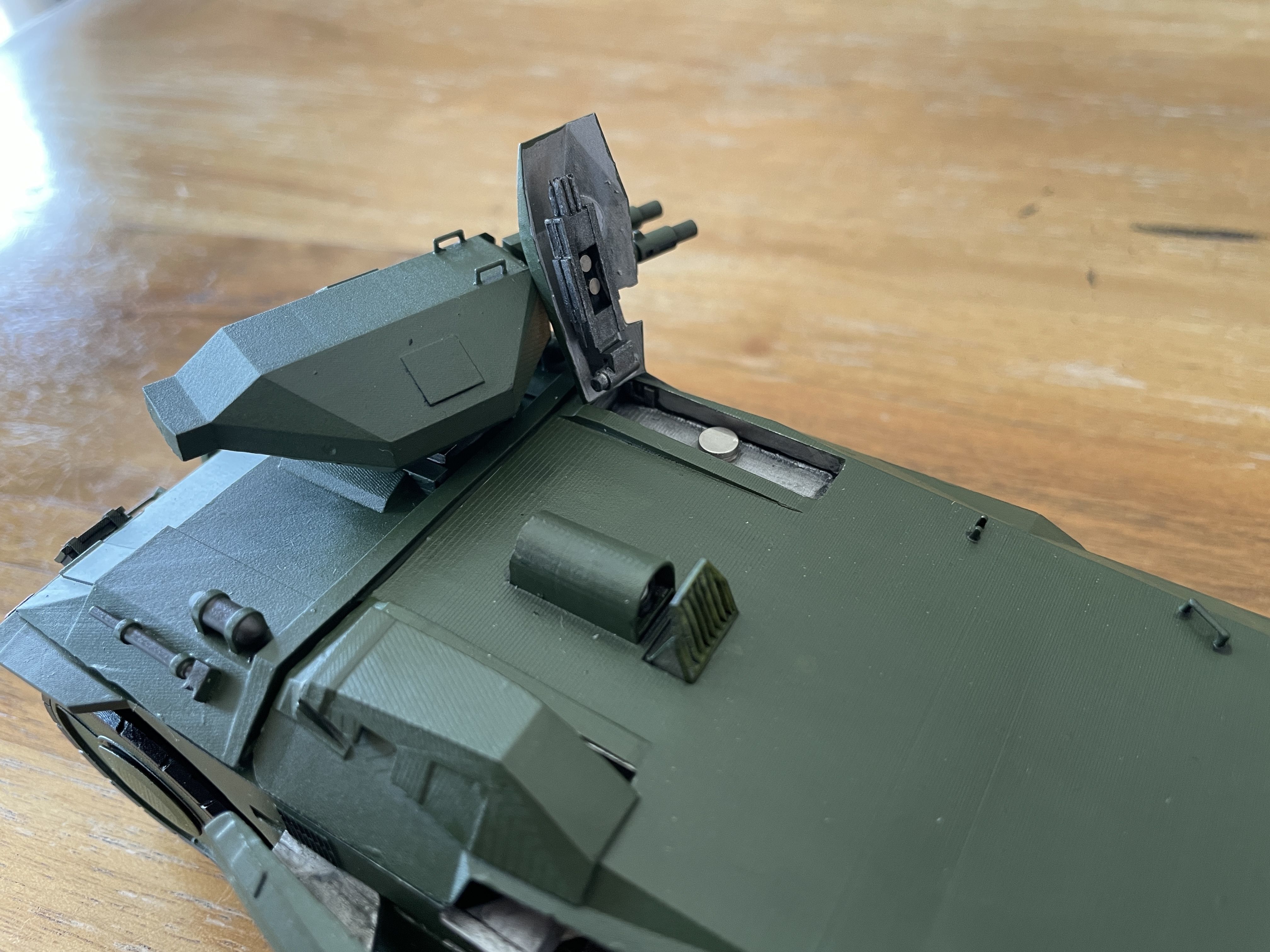 M577 APC USCM Armored Personnel Carrier 3D print model_14