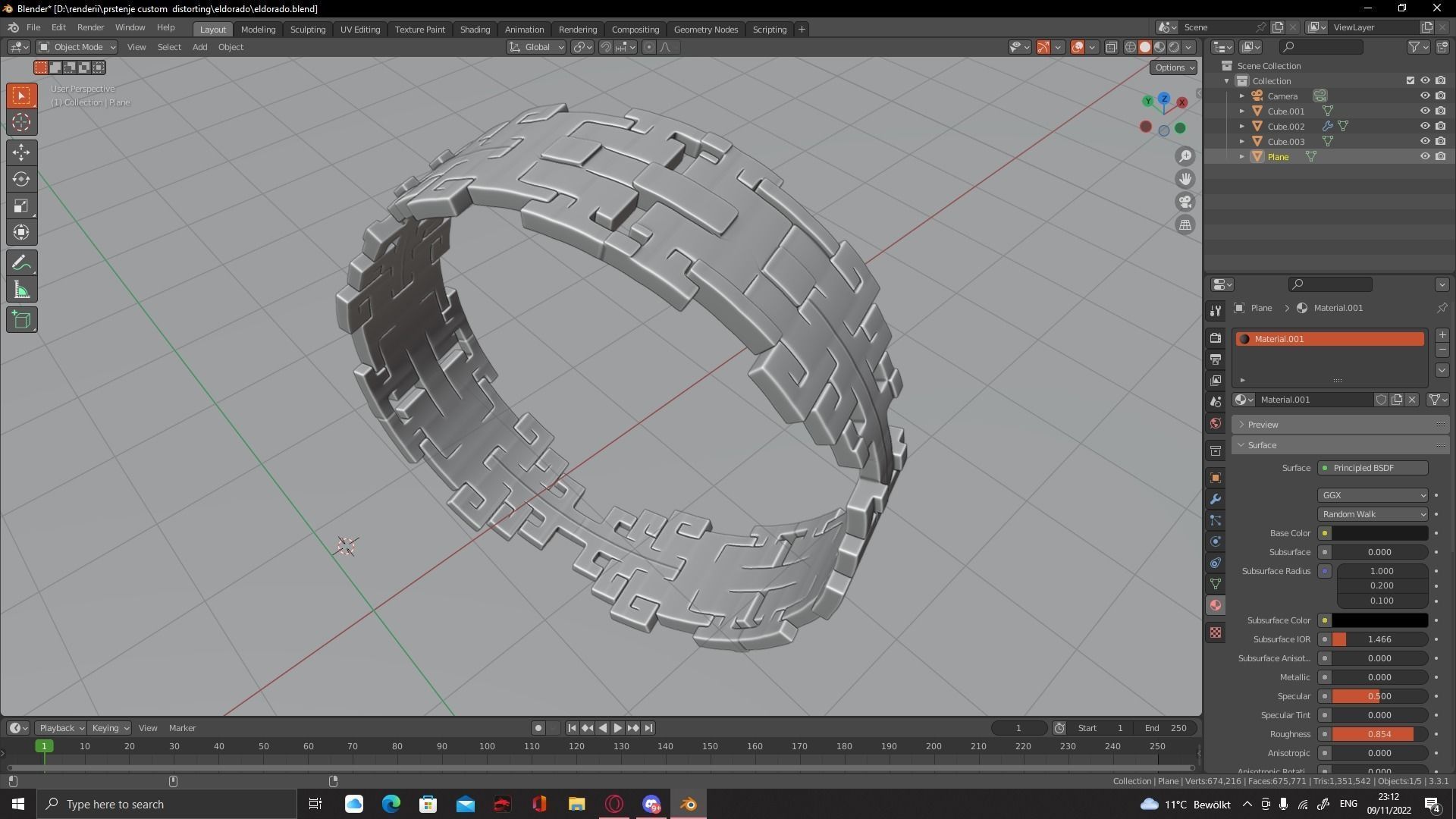 2 Custom Ring Designs 3D print model_10