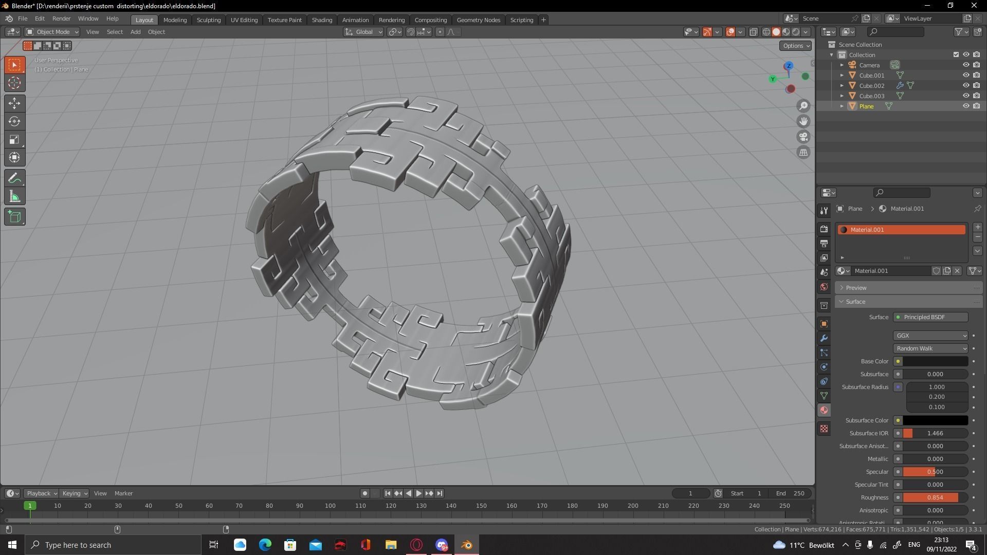 2 Custom Ring Designs 3D print model_11