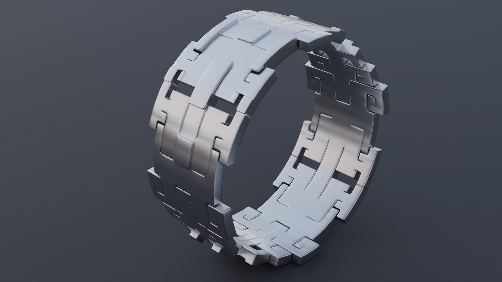 2 Custom Ring Designs 3D print model_3