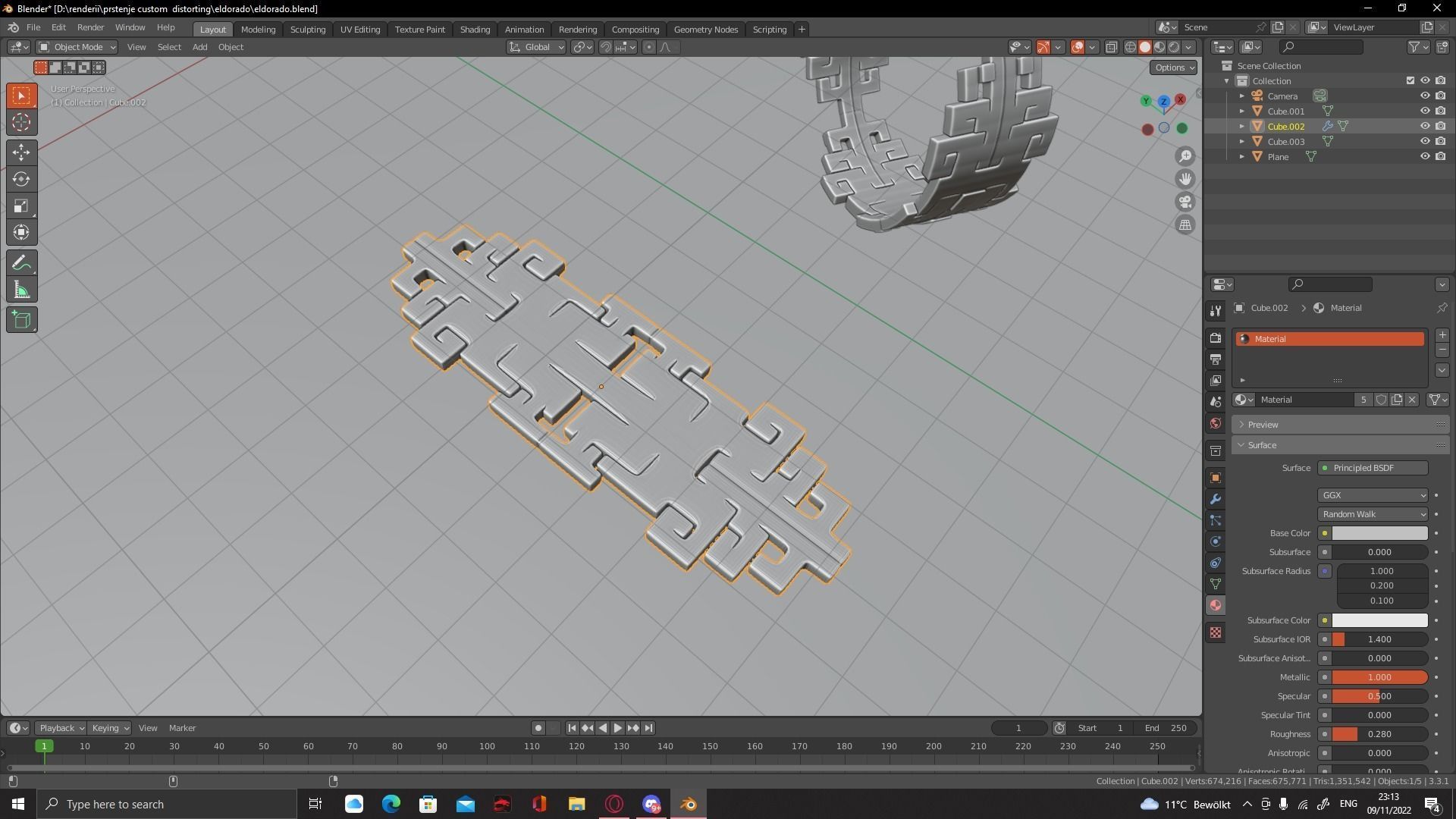 2 Custom Ring Designs 3D print model_12