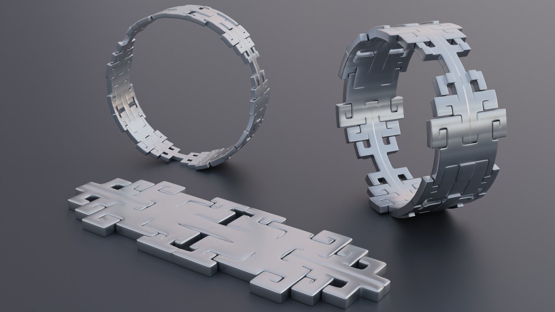 2 Custom Ring Designs 3D print model_1