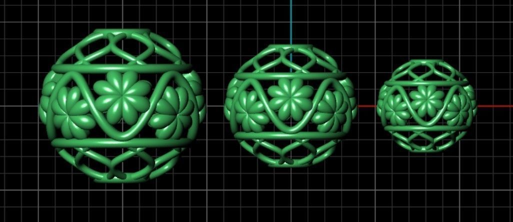 13 BEADS 3D print model_2