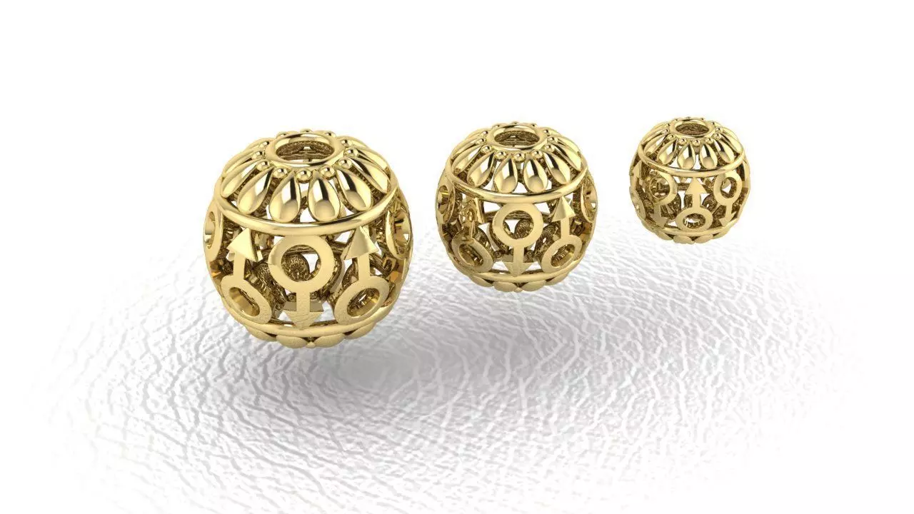 16 BEADS 3D print model_0