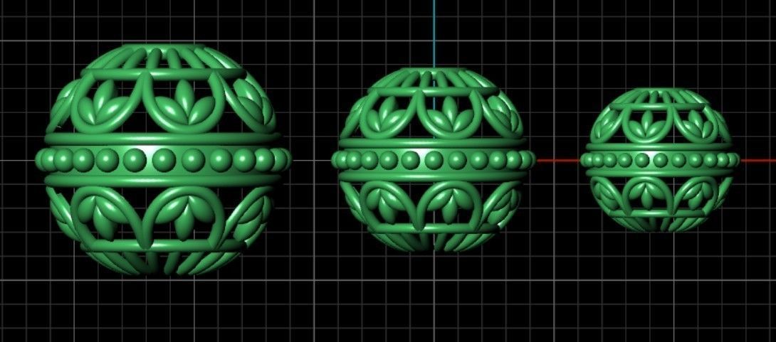 18 BEADS 3D print model_1