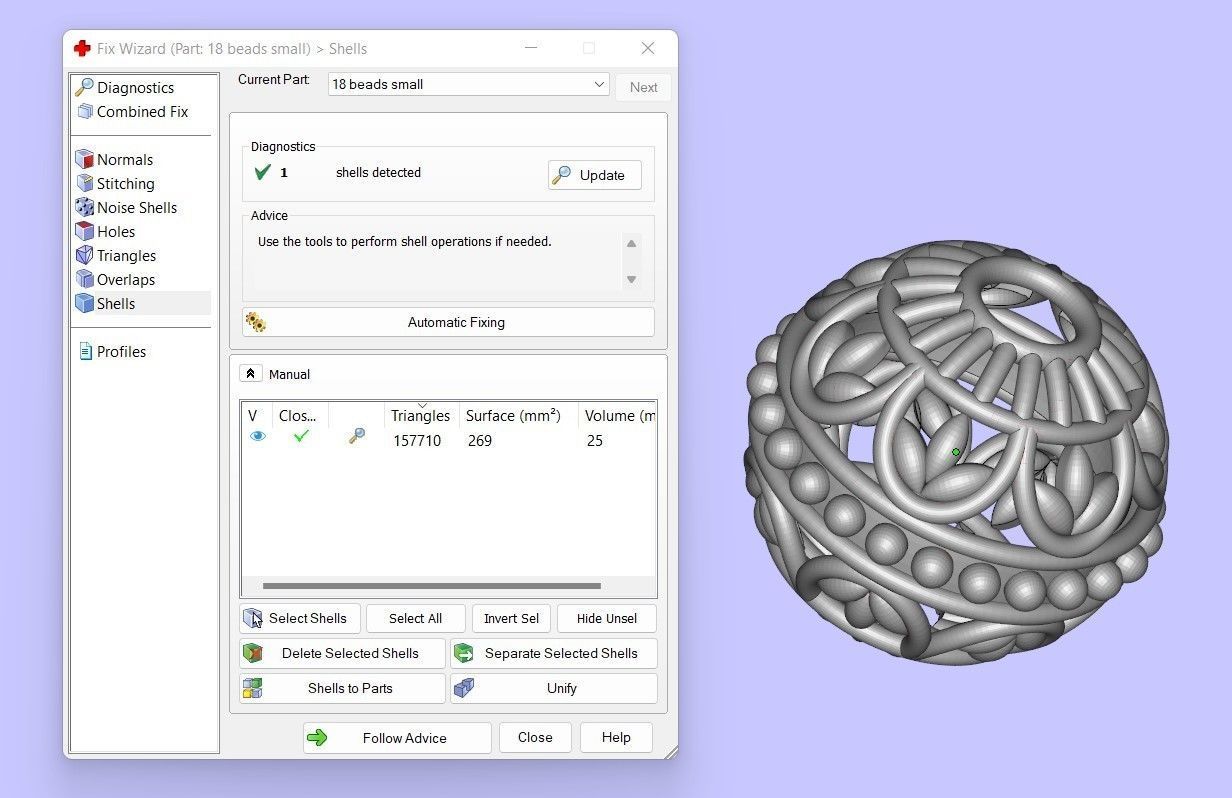 18 BEADS 3D print model_6