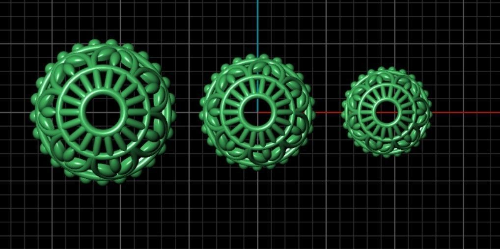 18 BEADS 3D print model_2