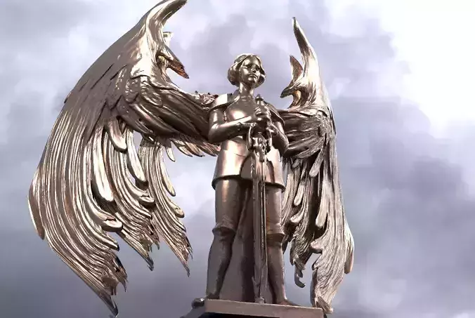 Joan of Arc Statue 3