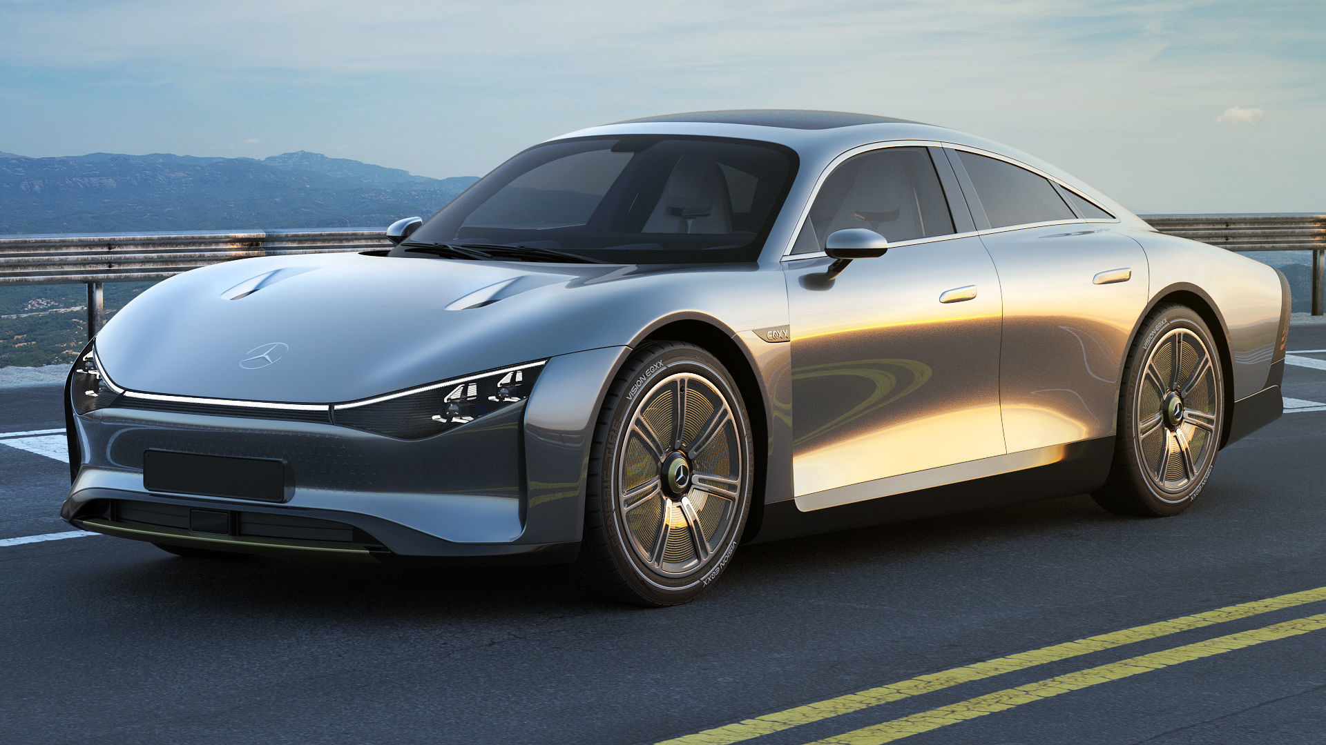 Mercedes EQXX Vision 2022 3D model_4