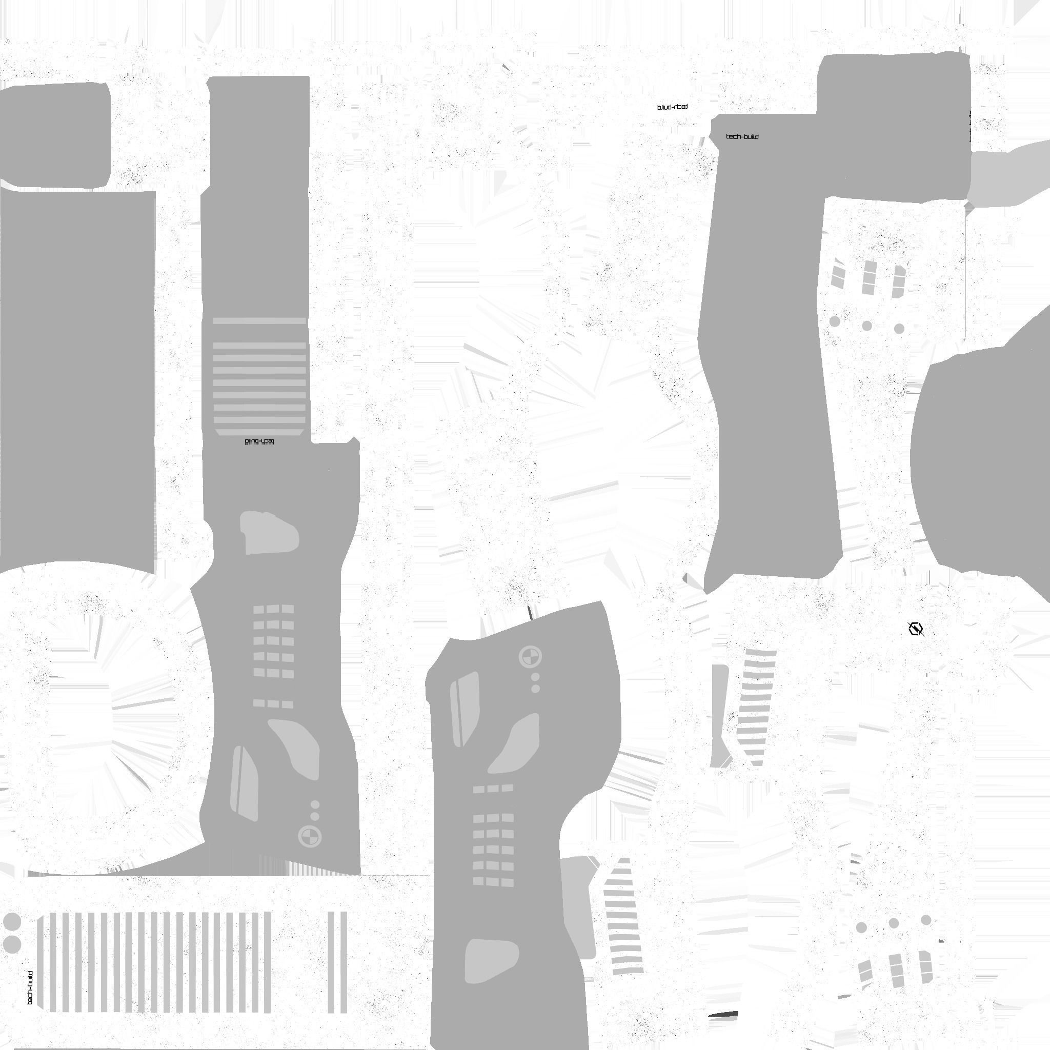 SciFi Building A09 Dark Metal - Sci Fi Exterior Design Low-poly 3D model_26