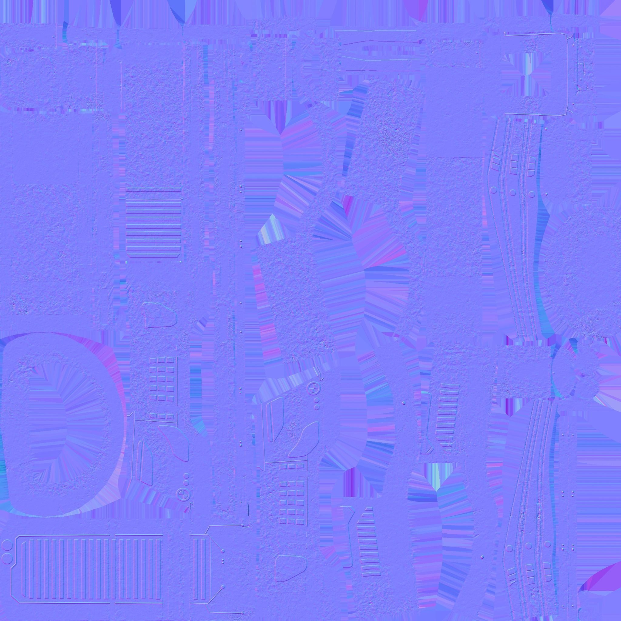 SciFi Building A10 Abandoned - Sci Fi Exterior Design Low-poly 3D model_27