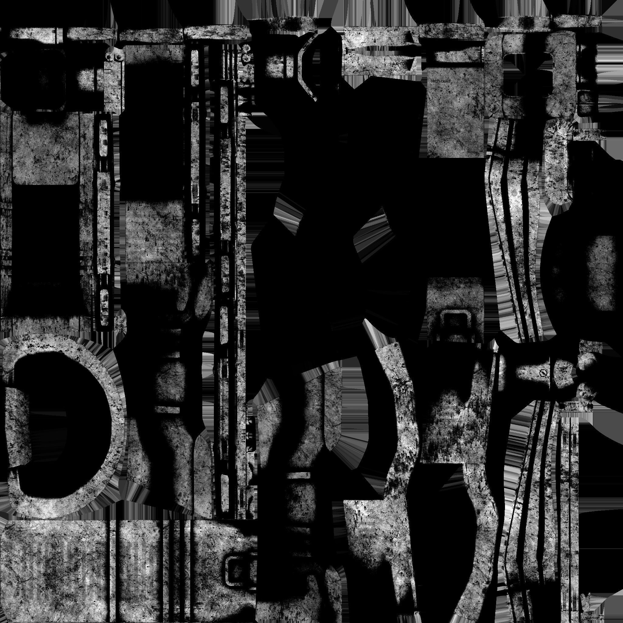 SciFi Building A10 Abandoned - Sci Fi Exterior Design Low-poly 3D model_26