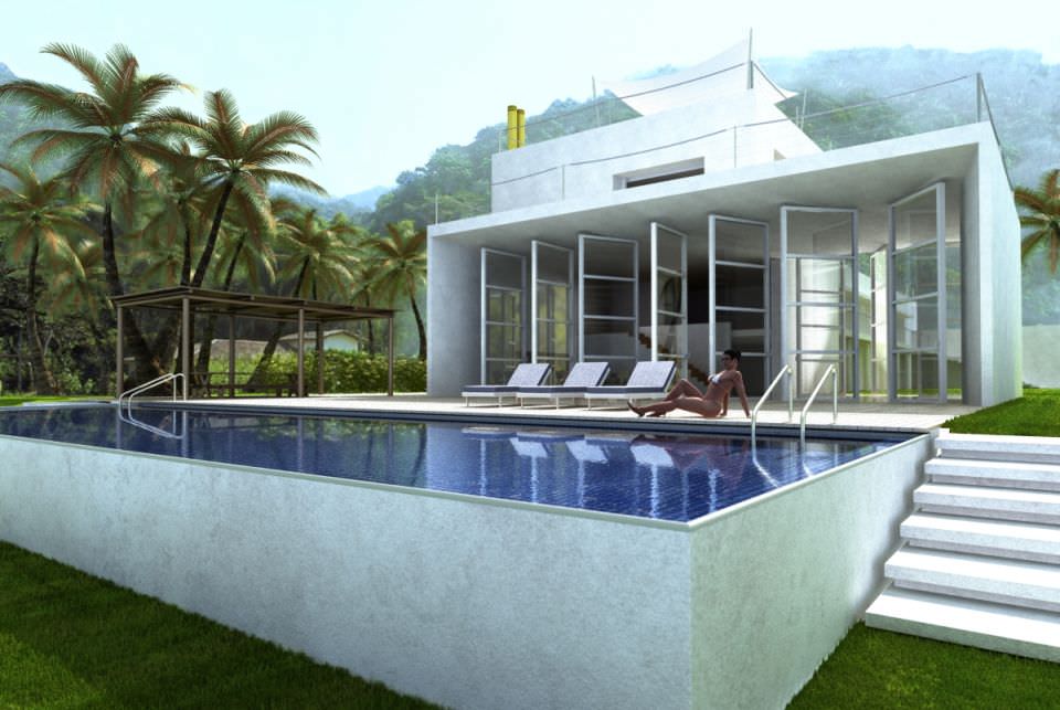 Photorealistic House Collection 3D model_2