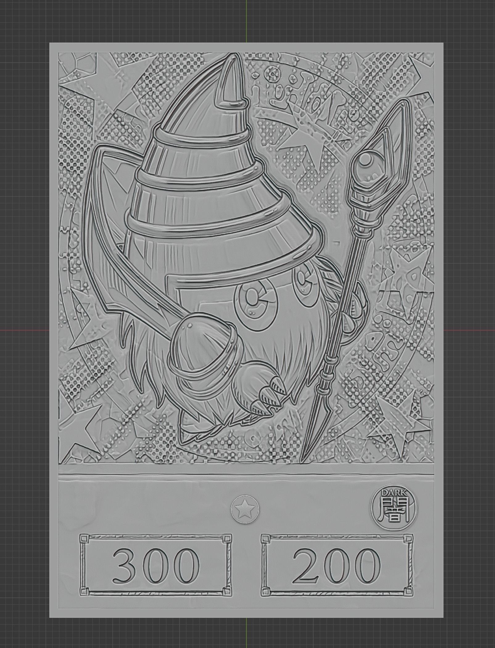 magikuriboh - yugioh 3D print model_1