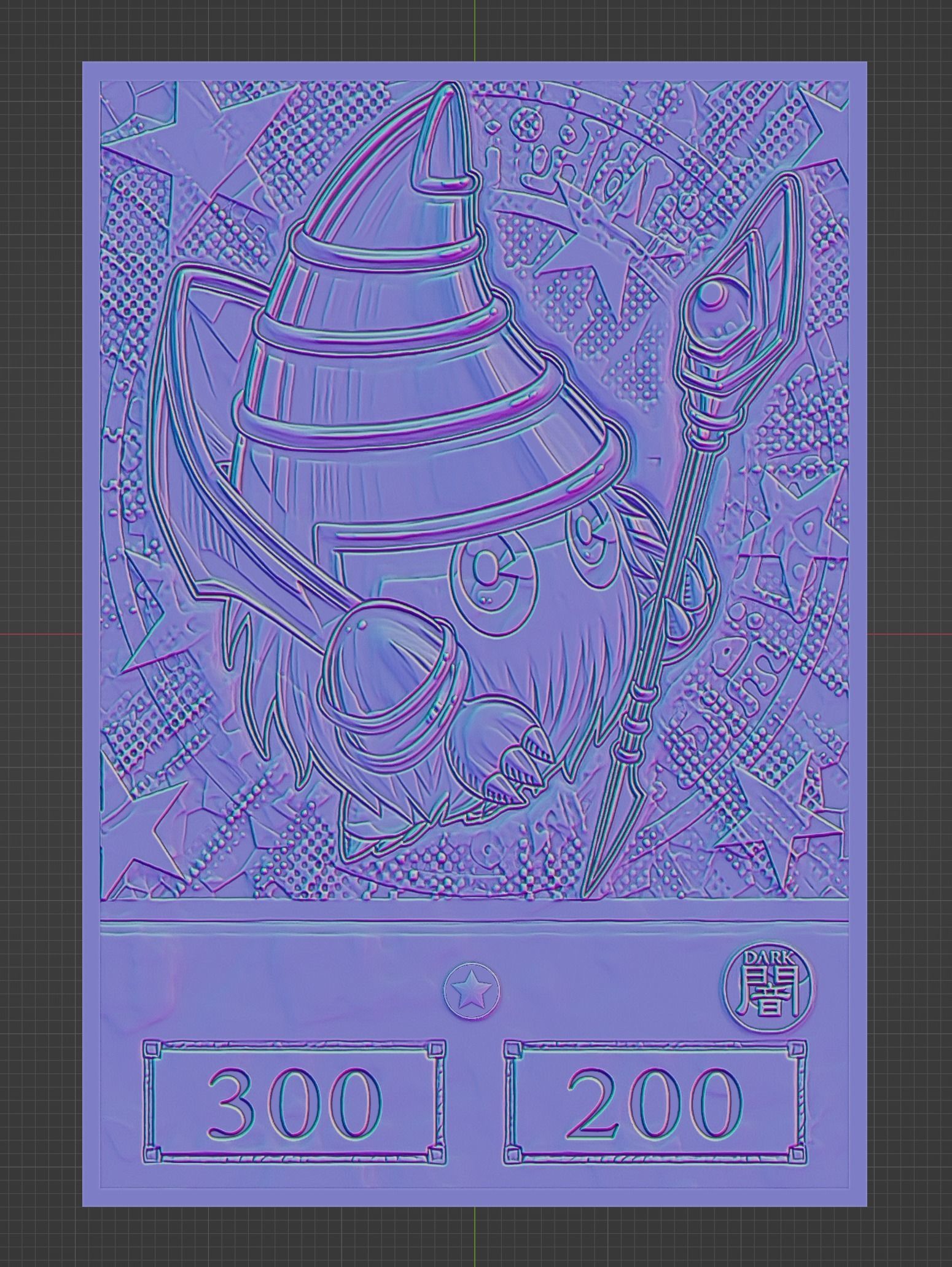 magikuriboh - yugioh 3D print model_2