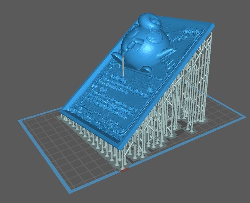 Jigglypuff 3D 4D Card Custom Pokemon card 3D print model_4
