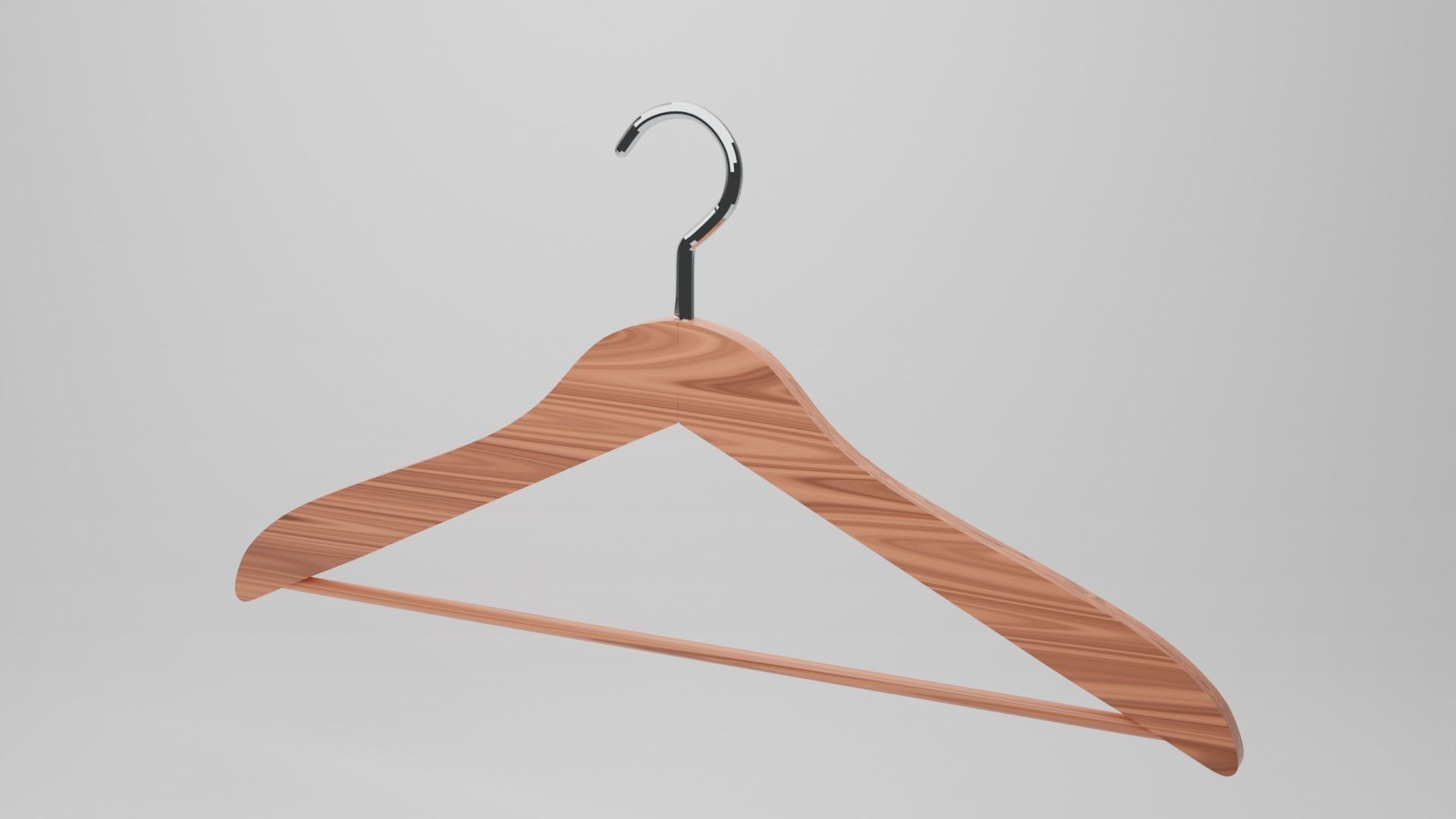 Coat hanger 3D model_1