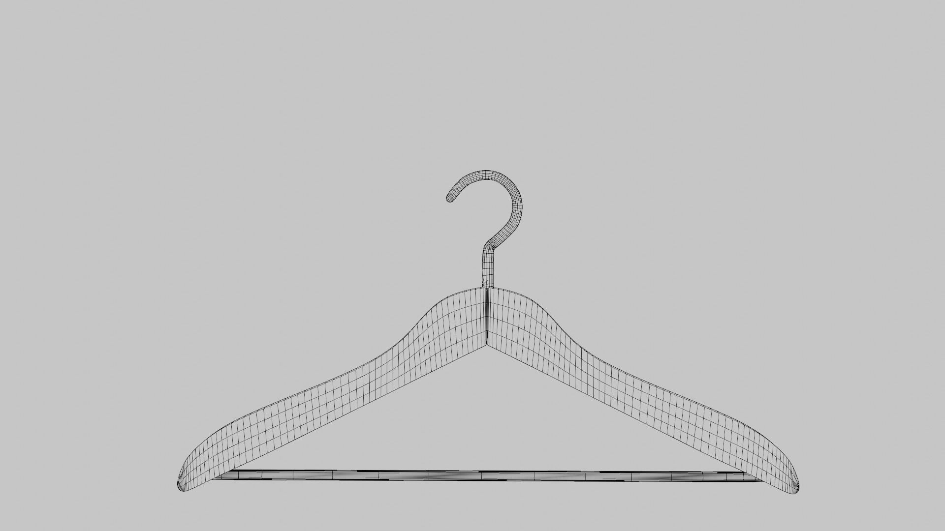 Coat hanger 3D model_4