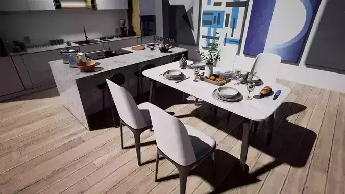 Kitchen  Prop Package