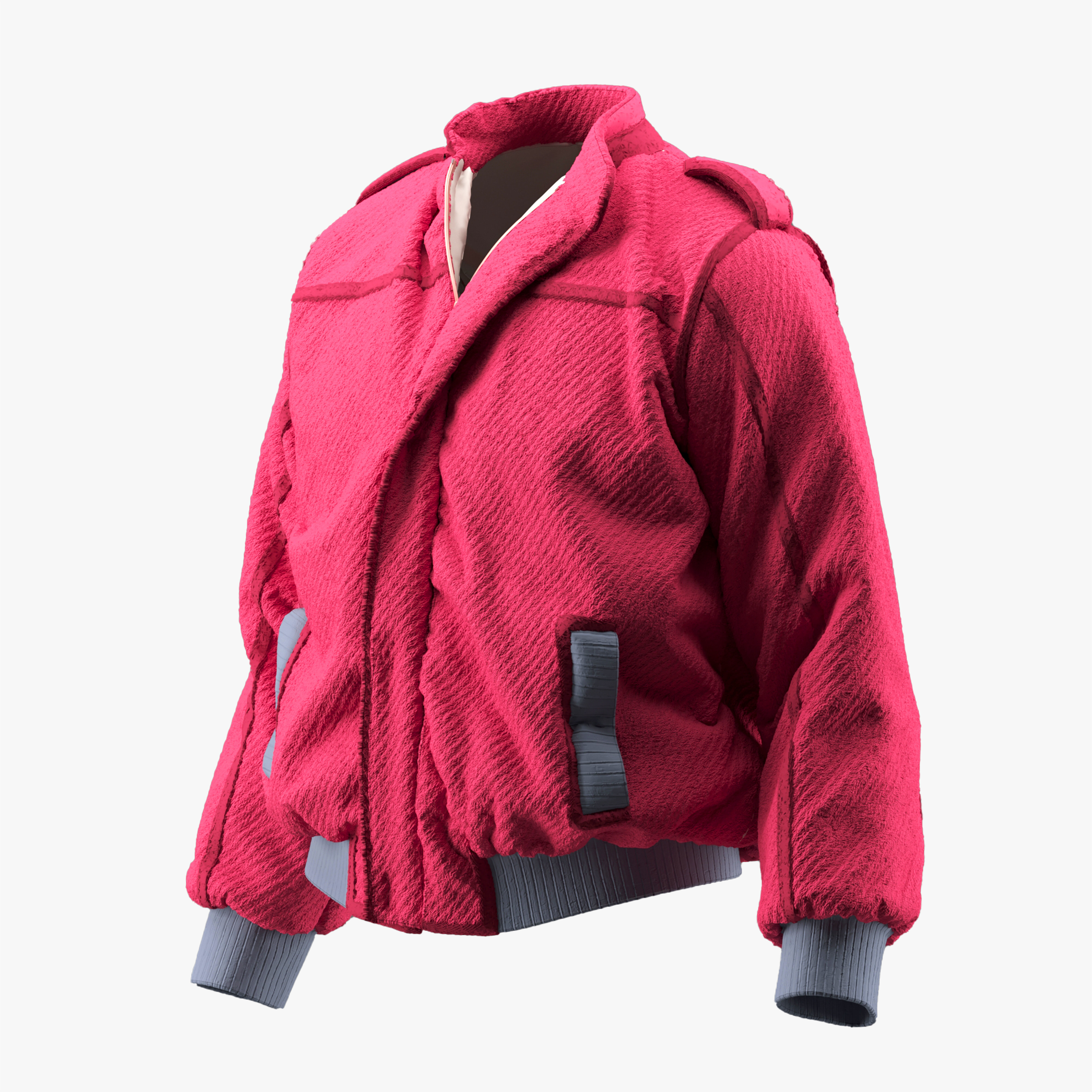Cute magenta Jacket      ZPRJ-FBX -OBJ-MTL-TEXTURES 3D model_1
