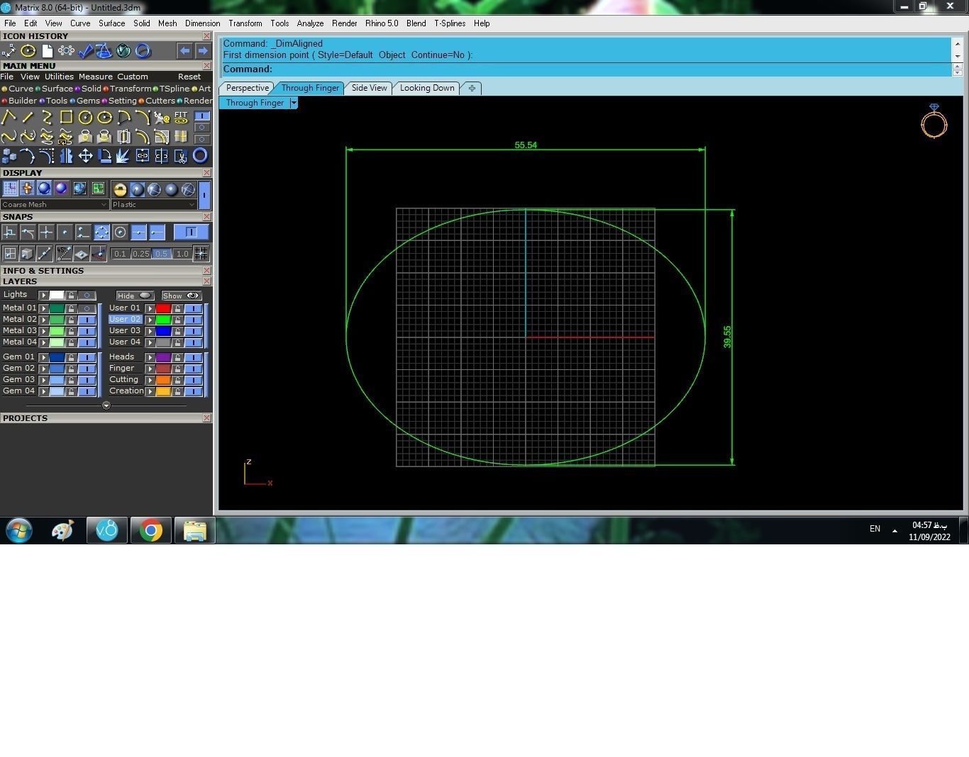 bracelet lattice cuff 3D print model_6