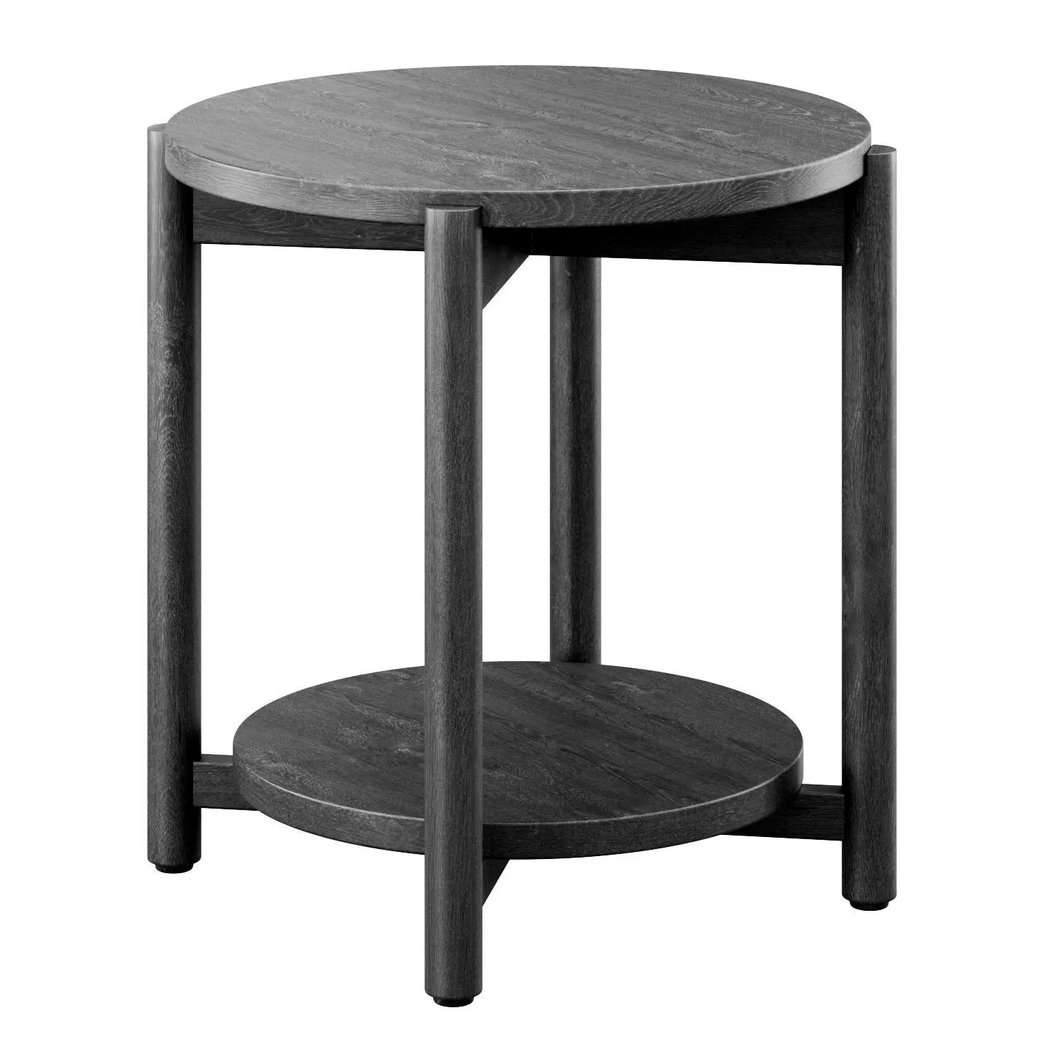 Jordi Side Table by West Elm 3D model_0
