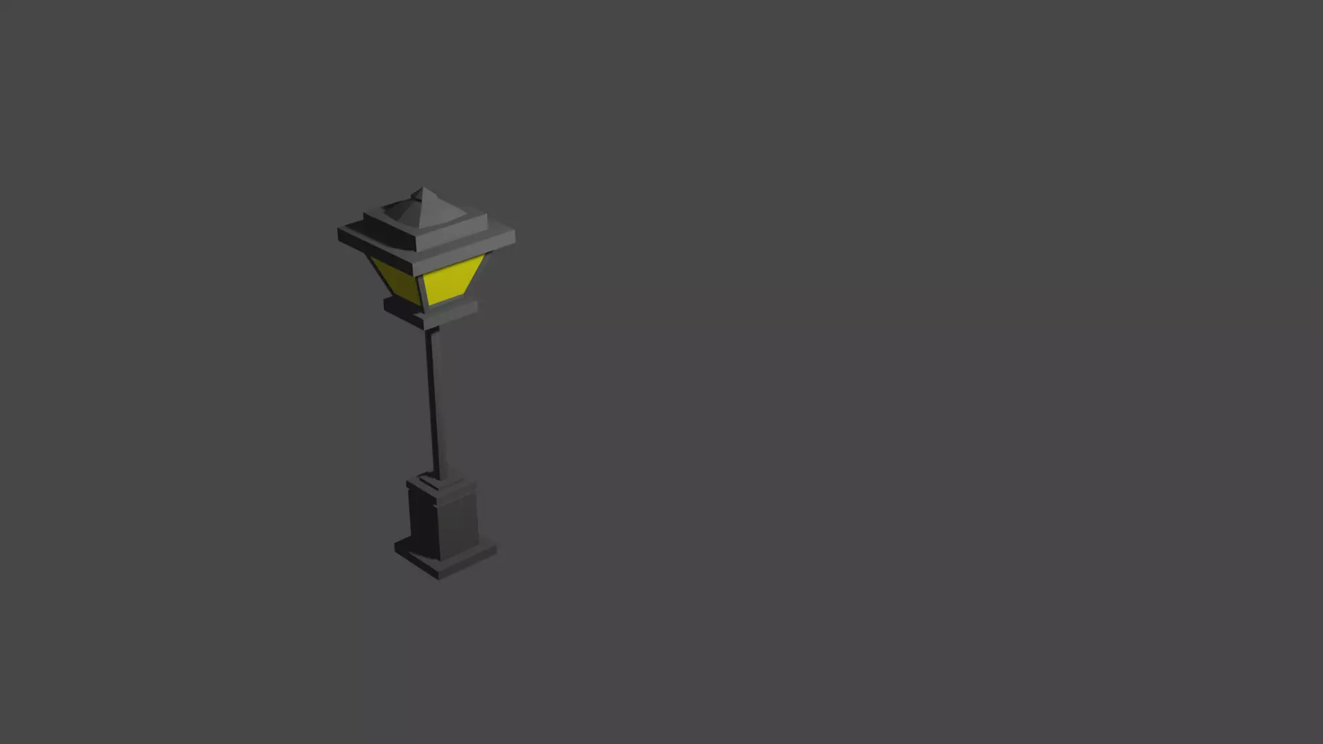 Street Lamp 3D print model_0