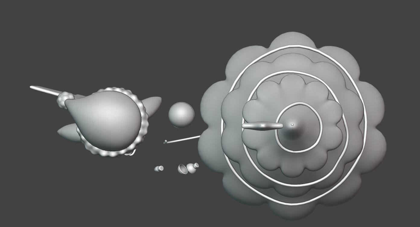 Pikachu Christmas 2022 3D print model_8