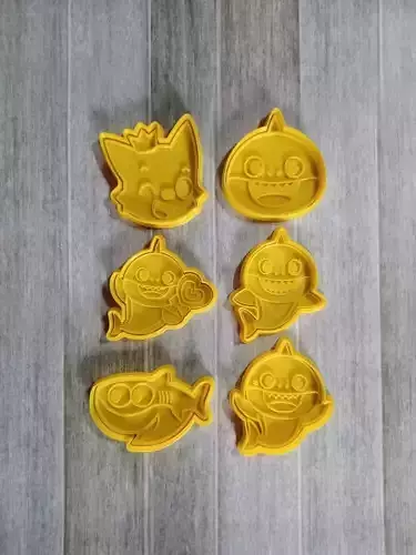 BABY SHARK CORTANTE DE GALLETAS