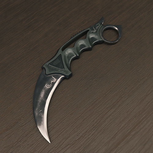 Karambit Knife 3D model