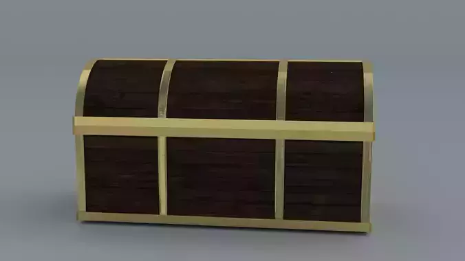 Wooden Treasure Chest