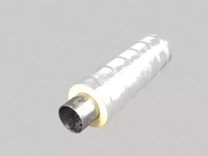 Steel pipes in PPU OTs sheath