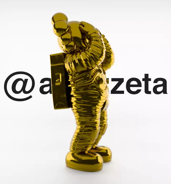 Kaws Space for Print 3D print model_31